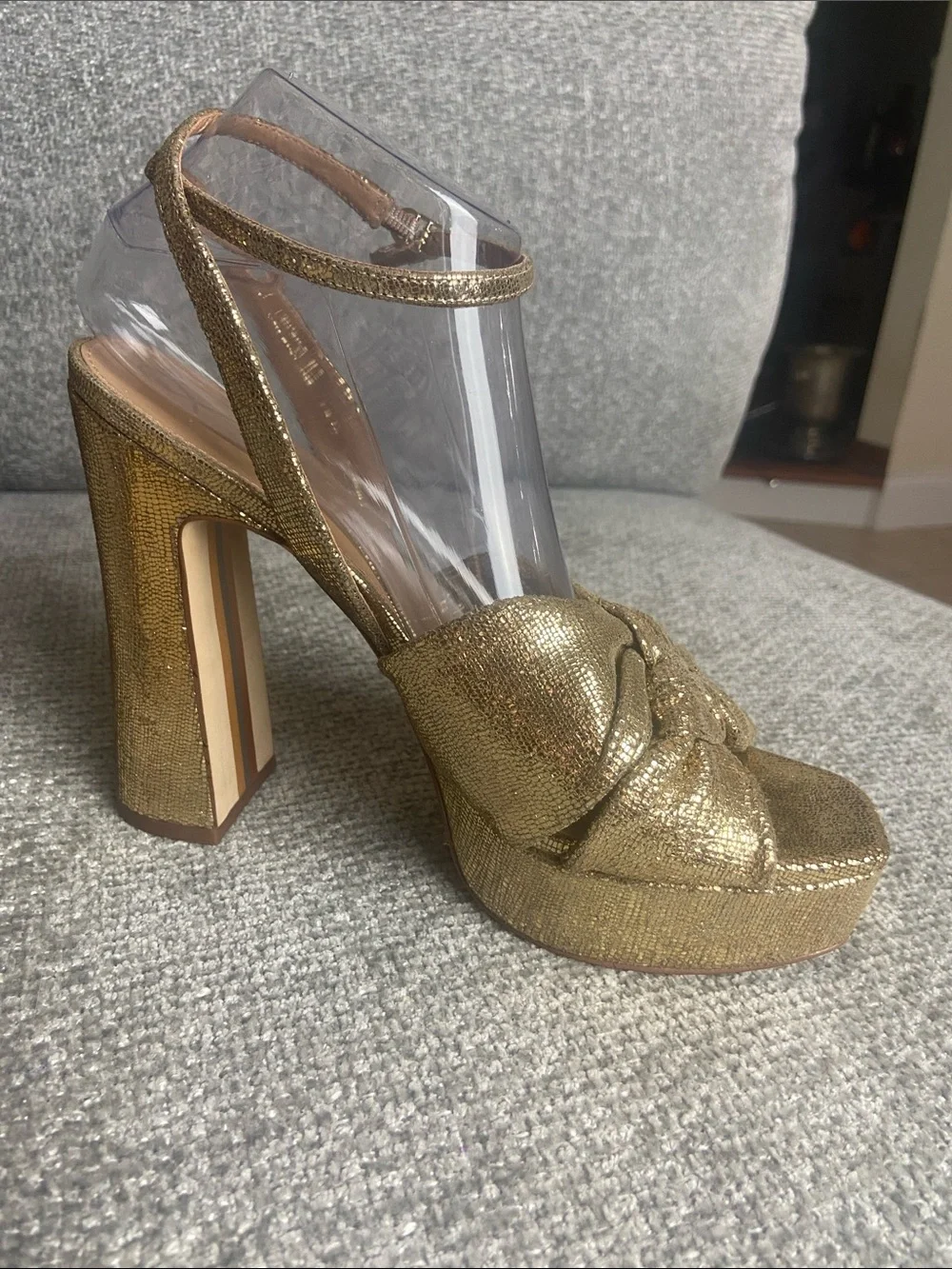 Sam Edelman sparkling gold